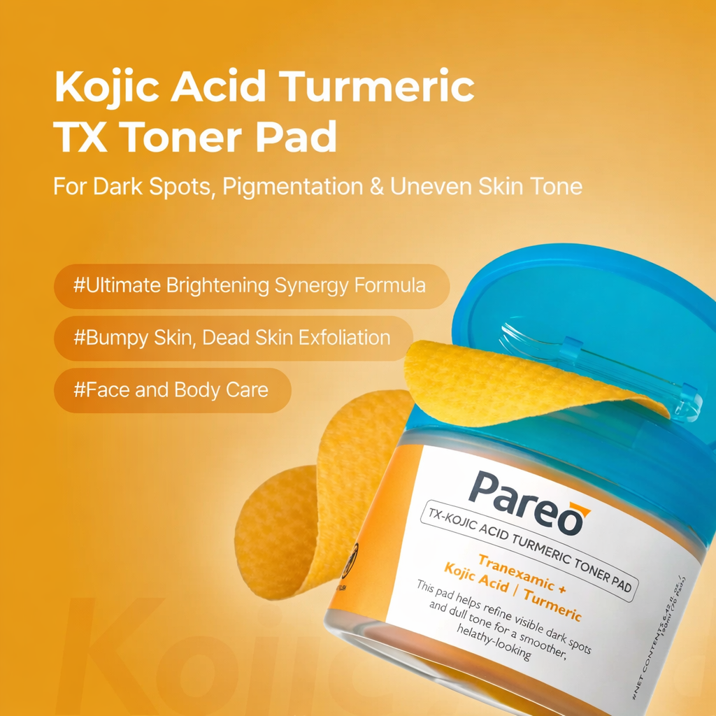 Kojic Acid & Turmeric TX Toner Pads